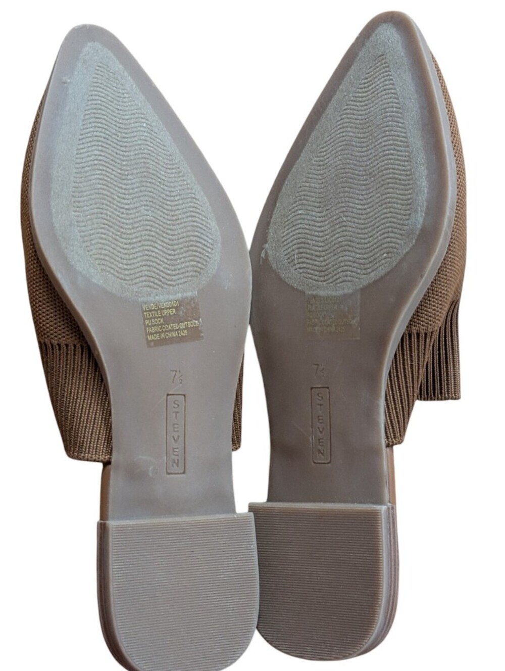 Steven New York Valdez Knit Mule Brown Size 7.5 - Picture 4 of 10